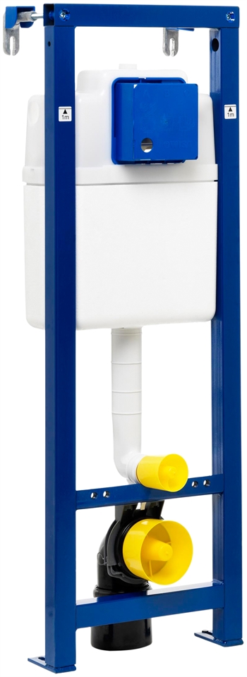 Gustavsberg Triomont XS indbygningscisterne inkl. fikstur