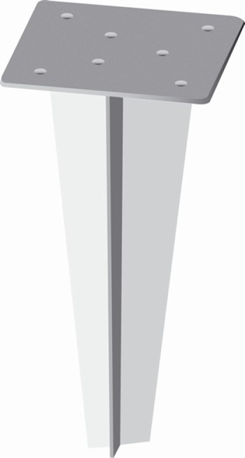 Sunny Jordspyd til Udebruser i rustfrit stål