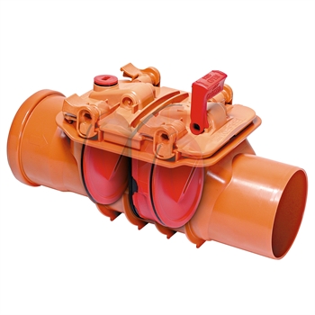 Kessel 160 mm højvandslukke t/gråt spildevand