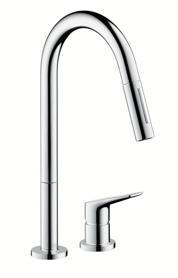 Hansgrohe Axor Citterio 2 huls køkkenarmatur krom