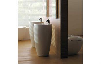 Alessi Fritstående vask Inkl. hanehul - 