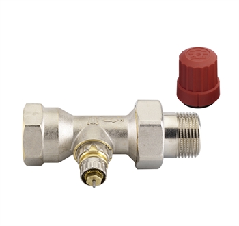 Ventilhus 1" RA-N, ligeløbende