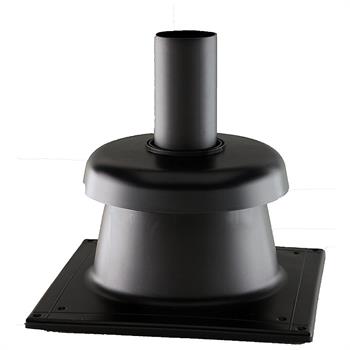 80MM Skorstensafslutning Koncentrisk Type L4 Metalbestos Connext