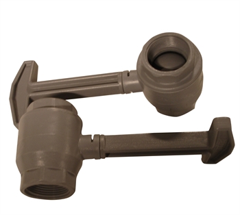 Plast kugle ventil 1.1/4" til Køkkenvaske Udslagsvaske