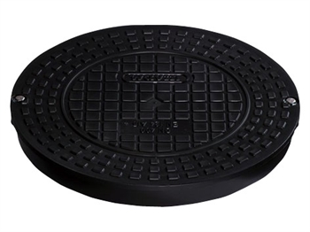 Wavin 315 mm plastdæksel til opføringsrør