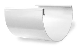 10" Samlestykke hvid Plastmo