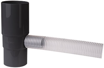 75 mm Vandudtag m/flex grafit Plastmo