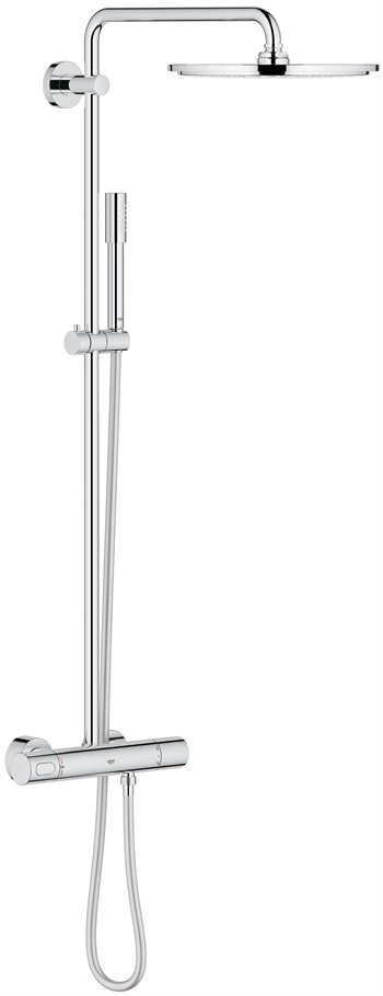 Rainshower Brusesystem i Krom med Ø 310 mm hovedbruser