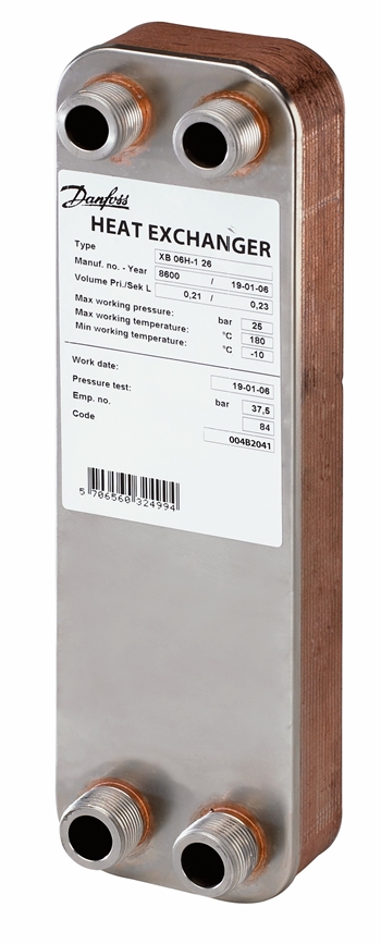 Pladevarmeveksler Danfoss Redan