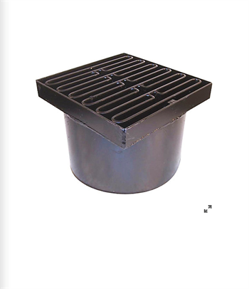 CITY rendestenskarm 425mm, med rist, 25 Tons belastning