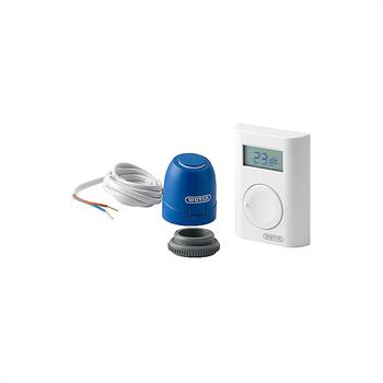 Wavin AHC 9000 trådført rumtermostat og telestat til gulvvarme