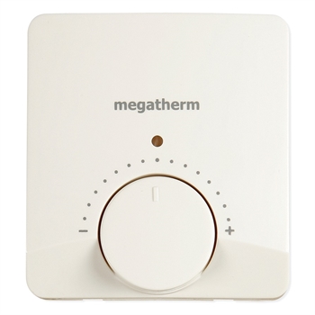 Rumtermostat fra Megatherm 24V ledningsført