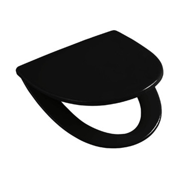 Sign Toiletsæde til topmontering med soft close i sort