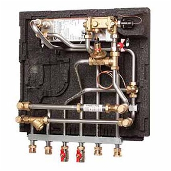 Fjernvarmeunit Termix VMTD-1 Aalborg isoleret med TPV