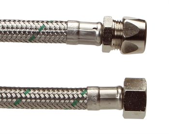 Tilslutningslange 3/8 X 10 400Mm Til K.V.Vand 