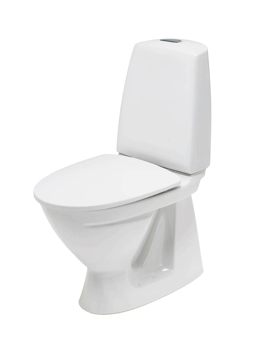 Ifø Sign Toilet med S-lås og IFØ Clean overflade 650 x 355 mm - 601021200. Privatgrossisten.dk