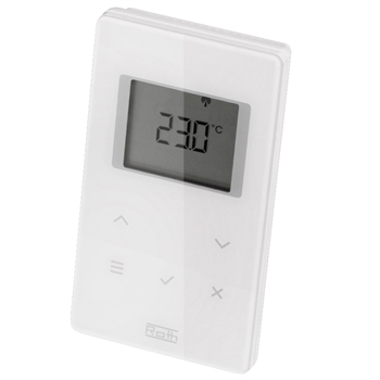 Roth Touchline Wave trådløs rumtermostat med display
