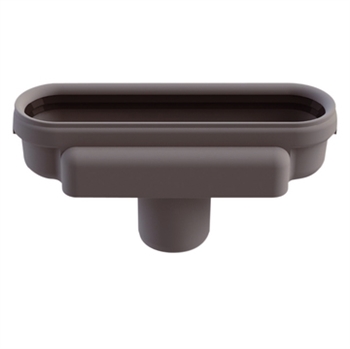 Unidrain 1312 Udløbshus Ø75 mm Lodret