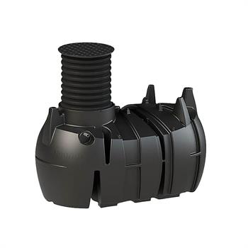 Uponor bundfældningstank 2,4 m3 Komplet med indbygget pumpe
