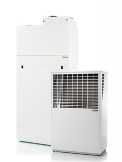Nilan Compact P AIR 9 med luft/vand varmepumpe