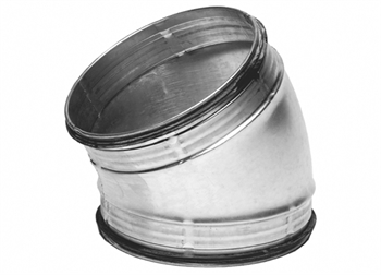 Bøjning Lindab BU presset galvaniseret 30 grader