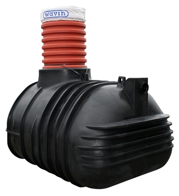 Wavin bundfældningstank 2300 liter til gravitation
