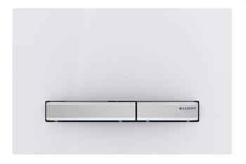 Geberit betjeningsplade Sigma50 dobbeltskyl alpin-hvid