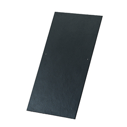Cembrit skifer i fibercement, 30 x 60 mm sortblå fuldkantet