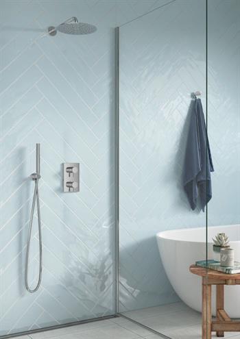 Damixa silhouet hs1 brusesystem til indbygning inkl. tmc boks og lækagesikring LL