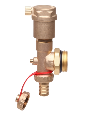 Danfoss endestykke gulvvarme cf2+ automatisk udluftning