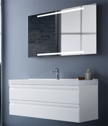 Dansani Zaro møbelsæt 120 cm 2 skuffer model 534212103-K10022-91220