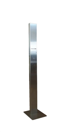 Håndspritstander Plum 4311 dispenser med stander i rustfrit stål ( Uden dispenser )