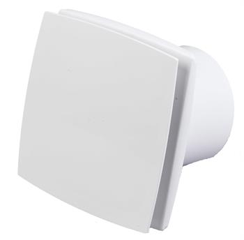 Duka Ventilator Fugt- Og Tidsstyret EL 700Q TH, Ø100 mm, hvid