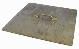 Wavin forankringsplade til samletank 4 plader 6 meter rem