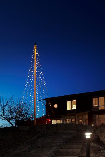 Galax flagstangskæde 8+2M