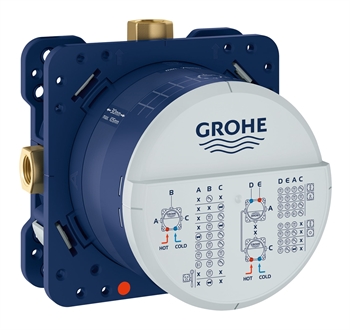 GROHE Rapido SmartBoxUniversal indbygningsboks, 1/2" Smartcontrol