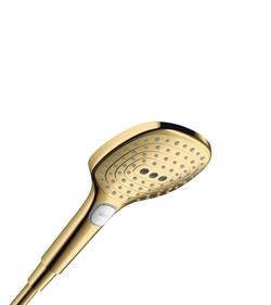 Hansgrohe Raindance Select E120 3jet håndbruser i poleret guld-optik