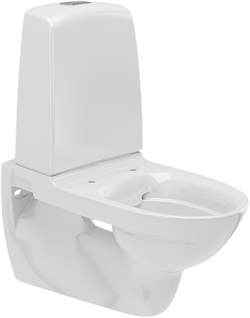 Ifø Spira toilet væghængt i Porcelæn