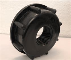 Kapsel med 3/4" indvendigt gevind til palletank