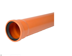 PVC-kloakrør 110-6000mm, Kl.N SN4