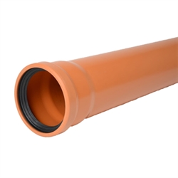 PVC-kloakrør 110-2000mm, Kl.S/sn8,