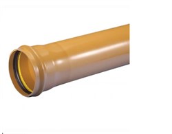 PVC-kloakrør 250-2000mm, Kl.S/sn8
