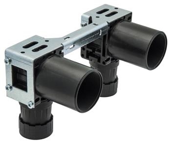 Dobbelt koblingsdåse Uponor 15 x 1/2" 