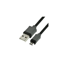 Neotherm ladekabel USB A - USB B MICRO 1 Meter sort