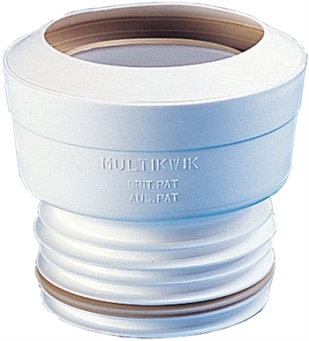 Multikvik Combi Kloset- Tilsl.Udv.98-112mm Konc. til PVC og Støbejernsmuffe