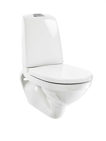 Gustavsberg 1522L VÆG-WC Nautic åben skyllerand