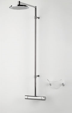 Oras Cubista Rain brusersystem i krom model 2890