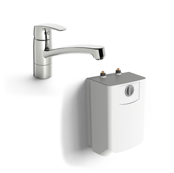 Oras Safira Køkkenbatteri med vandvarmer 1023F