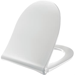 Toiletsæde Pressalit Sway D2 i hvid med soft close og lift-off