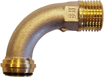 1/2" x 90 grader radiatorbøjning NP